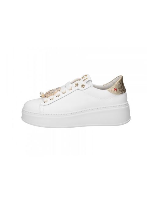 Sneaker Pia Combi Perla Gio + GIO + | PIA07A-BIANCO  PLATINO